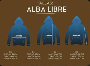 Sudadera fotógrafo viajero DOS colores - Alba Libre